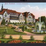 Ansichtskarte Bad Kudowa ( Kudowa-Zdrój ) - Kurhotel Fürstenhof 1923 n. Dresden