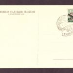 Ansichstkarte Italien Congresso Filatelico Triestino 1948 + SSt Trieste