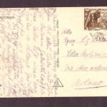 Ansichstkarte Italien Abtei von San Fruttuoso - Genua nach Milano 1933