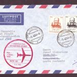 Italien Luftpost - 1. Caravelle Flug : Rom Venedig Wien / 1964
