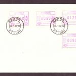 Griechenland Ersttag ATM , Automatenmarken - gestempelt : Athen 1992