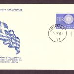 Griechenland FDC - Cept / Europa - SStpl Athen 1960 , ohne Adresse
