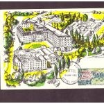 Ansichtskarte Frankreich Vittel - Vosges / Panorama : Station Thermale - 1963