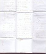 Vorphilatelie Brief Frankreich Paris 1842