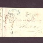 Vorphilatelie Brief Frankreich - Mazamet nach Bouxwiller 1853