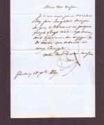 Vorphilatelie Brief Frankreich Armentieres 1847