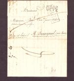 Vorphilatelie Retour Brief Frankreich - Metz L2 + P.P.P.P. nach Bourgueil 1817