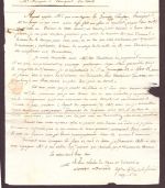 Vorphilatelie Retour Brief Frankreich - Metz L2 + P.P.P.P. nach Bourgueil 1817