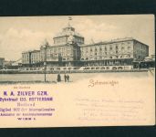 Ansichtskarte Scheveningen Niderlande , Rotterdam nach Ulm 1898