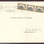 Bulgarien Brief - 3er Streifen - Sofia nach Wien 1926