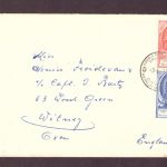 Belgien Sonder Brief - Post Congress Bruxelles / Brussel / nach England 1947