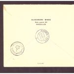 Belgien Brief / Einschreiben - Kronprinz Baudouin - Brüssel nach Augsburg 1937