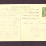 Deutsches Reich Ganzsache - als Marke verwendet - Fröhliche Pfingsten 1926