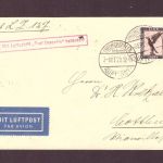 Graf Zeppelin Beleg - Friedrichshafen / Bodensee nach Cottbus über Breslau 1929