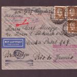 DR Zeppelin 6. Südamerikafahrt 1933 Hamburg n. Rio Brasilien + Via Condor