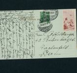 Schweiz MiFr mit Michel Nr. I Juventute Vorläufer - Basel 1912