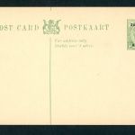 Südafrika Ganzsache Postkaart 1/2 d Zuidwest Afrika ungebraucht