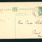 Südafrika Ganzsache Postkaart 1/2 d Zuidwest Afrika - gelaufen Windhoek 1926