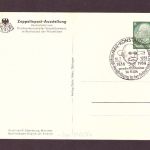 DR Zeppelin Ganzsache Ausstellung Konstanz - 100 . Geburtstag des Grafen - 1938
