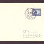 DR Zeppelin Beleg : EF + So - Stpl Ausstellung Konstanz - 100 . Geburtstag- 1938