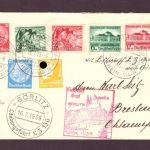 Graf Zeppelin Beleg Deutschland Fahrten Görlitz 1939 + So-Stpl nach Breslau