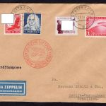 DR Zeppelin Beleg MiFr Stuttgart - Recife Brasilien 1935