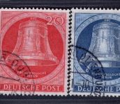 Berlin Michel Nr. 75 - 79 gestempelt