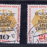 Berlin Michel Nr. 174 - 175 gestempelt