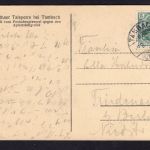 Ansichtskarte Gothaer Talsperre bei Tambach gelaufen