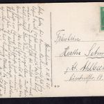 Ansichtskarte Naumburg a. Saale - Dom gelaufen 1925