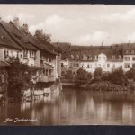 Ansichtskarte Erfurt am Junkersand , ungebraucht
