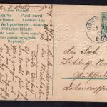 Ansichtskarte Grußkarte Vergiss mein nicht , Prägekarte 1909