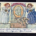 Ganzsache Bayern 1911 gelaufen Würtzburg