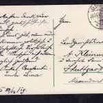 Ansichtskarte Weihnachtsgrüße 1912