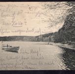 Ansichtskarte Gruss aus "neue Fischerhütte" Schlachtensee Zehlendorf 1920