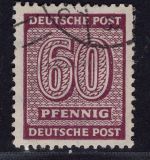 Alliierte Besetzung SBZ Michel-Nr. 137x gestempelt