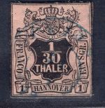 Hannover Michel Nr. 3a gestempelt