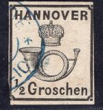 Hannover Michel Nr. 17 gestempelt