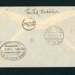 Zeppelin Vertragsstaatenpost Schweden Südamerikafahrt 1934 Stockholm