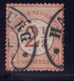 Dt. Reich Michel Nummer 29 gestempelt geprüft