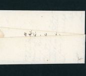 Vorphilatelie Brief Sulz a.N. nach Tübingen 1838 - Doppelverwendung