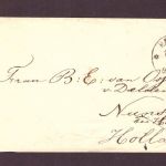 Deutsches Reich EF Brief - MiNr. 34 Pfennige - Hannover n. Nunspeet Holland 1880