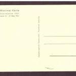 Saar Maximal Karte - Messe 1951 + Sondermarke mit SST