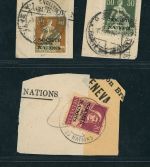 Schweiz Dienstmarken Michel Nr 3 , 6 +9 gestempelt