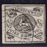 Braunschweig Michel-Nr. 5 gestempelt