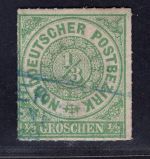 Norddeutscher Bund Michel-Nr. 2 gestempelt