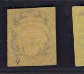 Preussen Michel-Nr. 4 Farben/Stempel