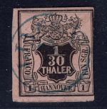 Hannover Michel Nummer 3 a gestempelt