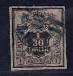 Hannover Michel Nummer 10 a gestempelt