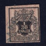 Hannover Michel Nummer 10 a gestempelt